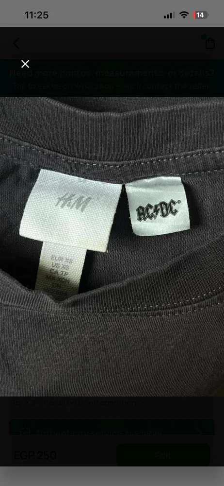 H&M T-shirts, size XS / 34 / 6, photo 4