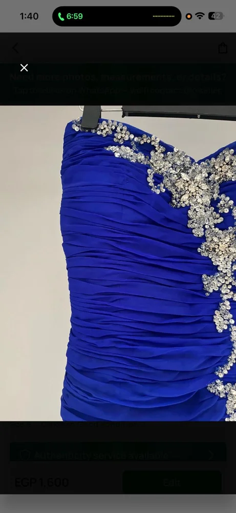 Jovani Party Dresses, size S, photo 3