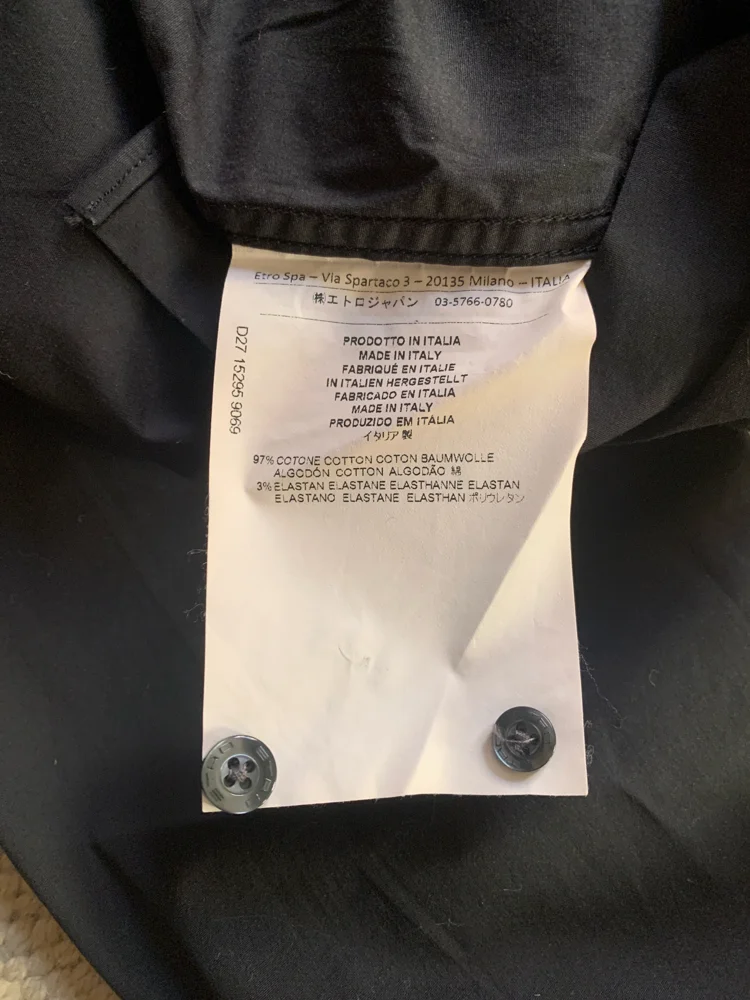 Etro Shirts, size Other, photo 3