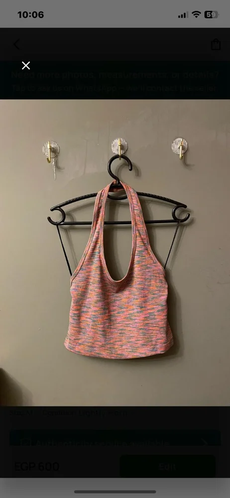 H&M Halter Tops, size M / 38 / 10, photo 2