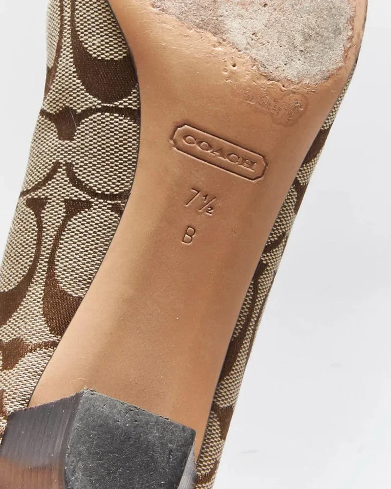 Coach Block Heels, size 39.5, photo 3