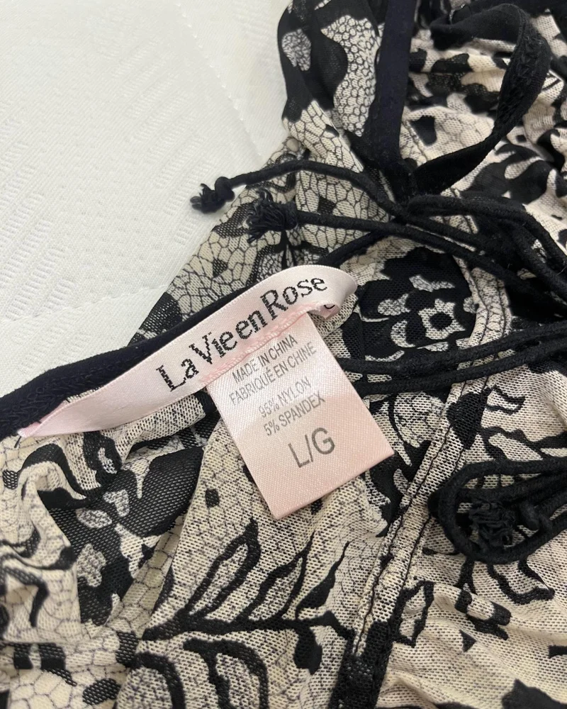 La Vie en Rose Sleep Shirts, size L / 40 / 12, photo 4