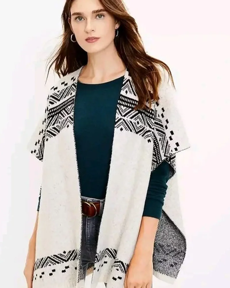 LOFT Ponchos, size S / 36 / 8, photo 3