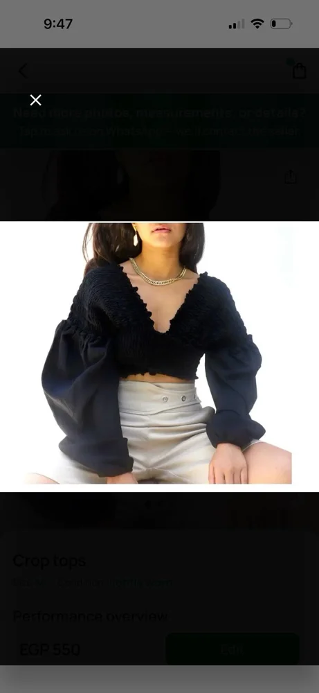 Local Crop Tops, size M / 38 / 10, photo 2