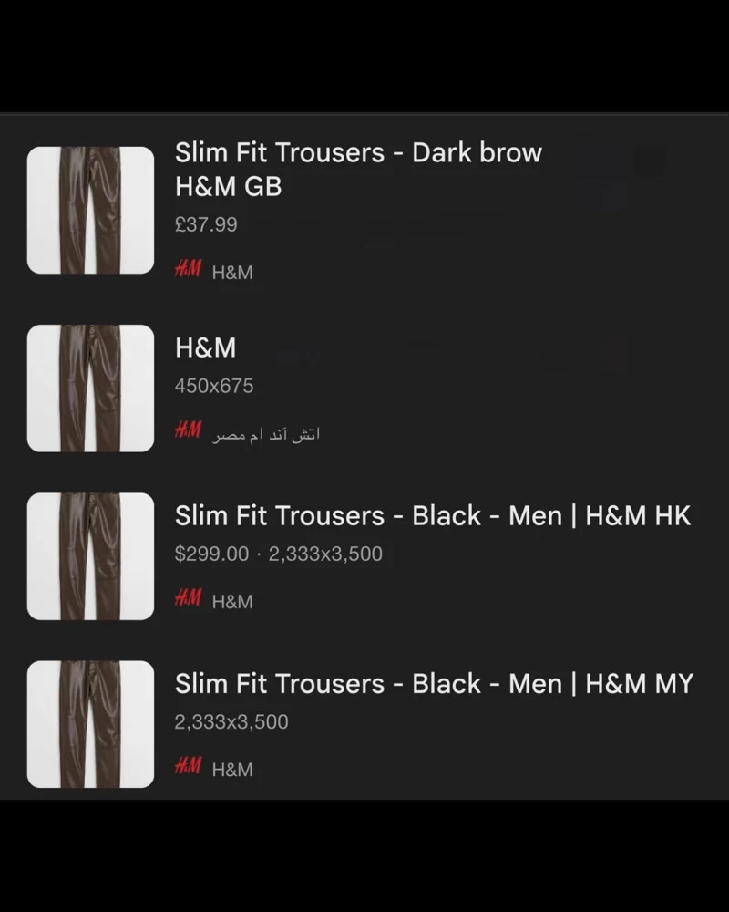 H&M Pants, size W29, photo 2