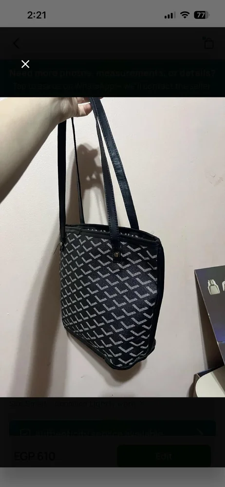 Goyard Shoulder Bag, size Other, photo 3