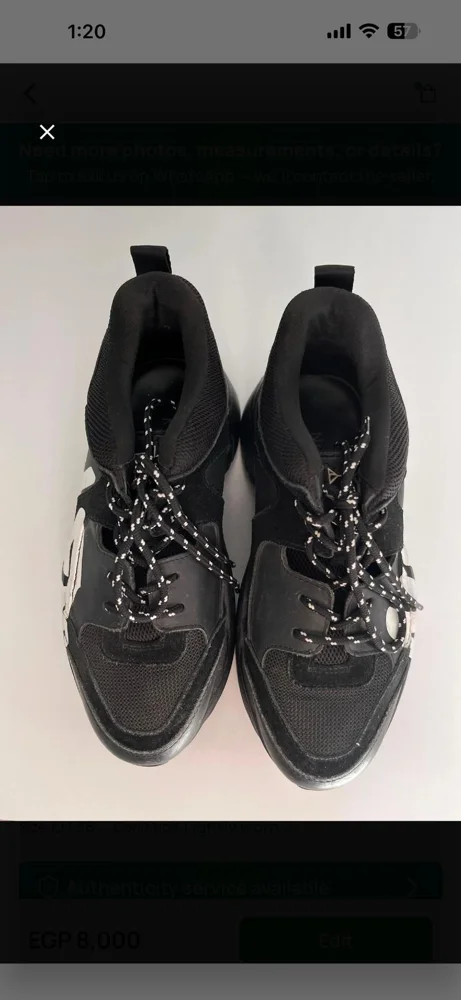Naked Wolfe Sneakers, size 38, photo 4