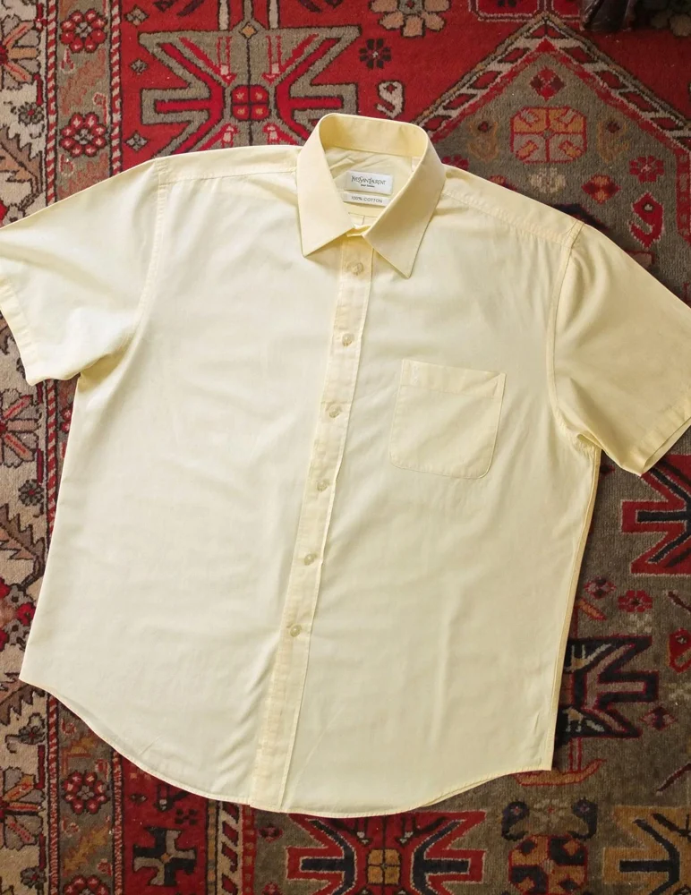 Yves Saint Laurent Short Sleeve Shirts, size L, photo 3