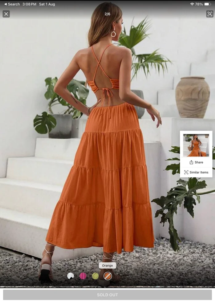 Shein Sundresses, size XS / 34 / 6, photo 2