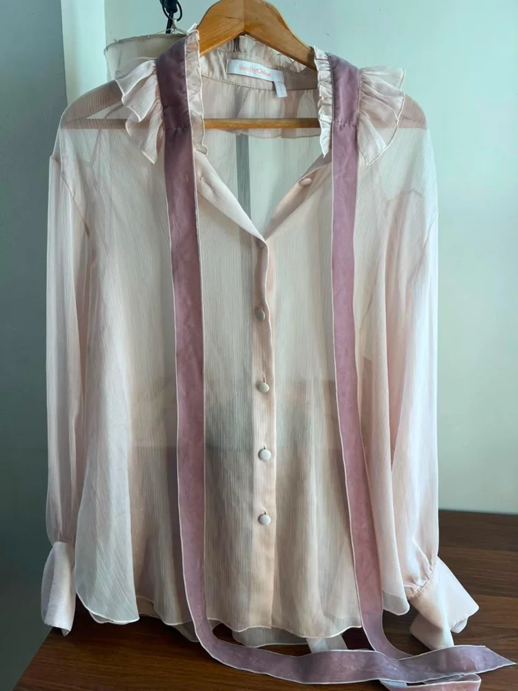 See By Chloé Blouses, size L / 40 / 12, photo 4