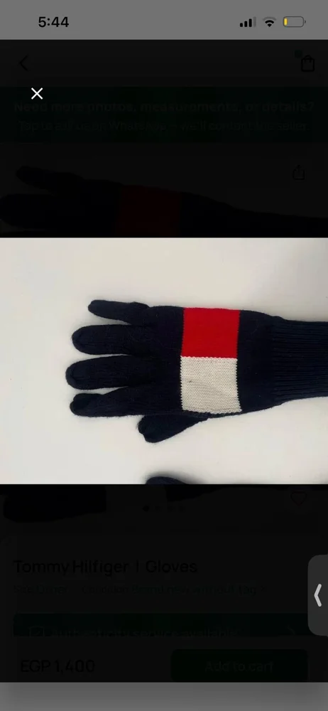 Tommy Hilfiger Gloves, size One size, photo 2