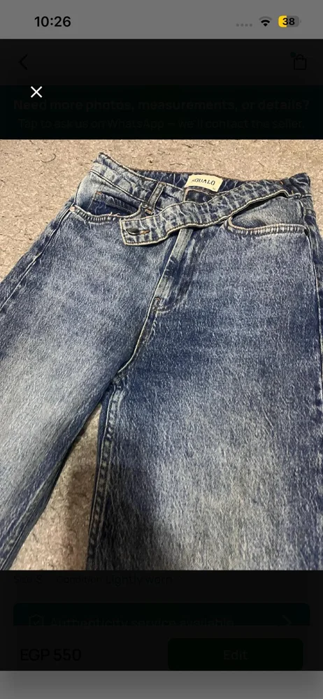 Jeans, size S / 36 / 8, photo 2