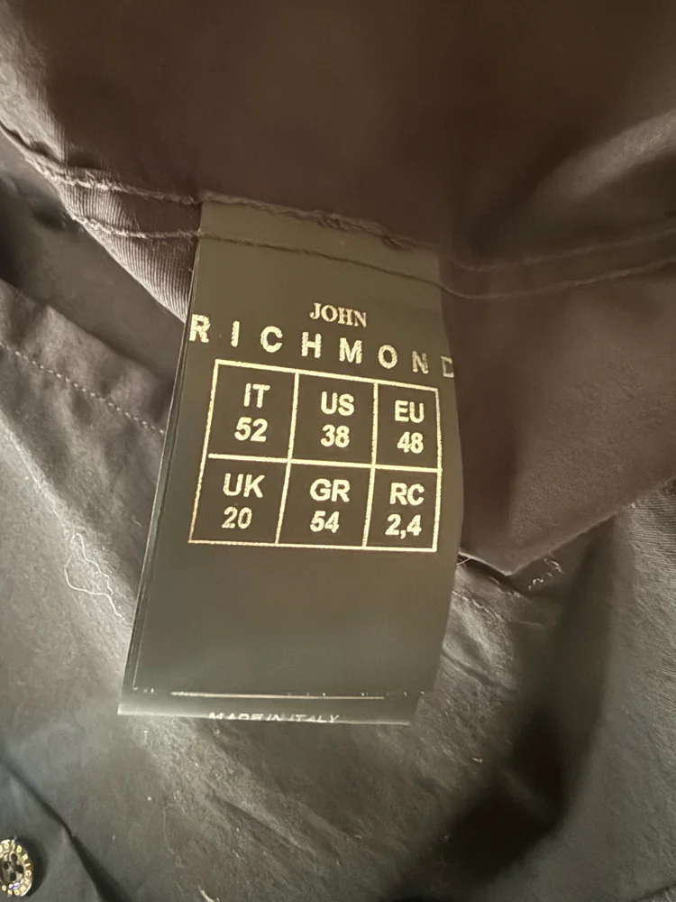 John Richmond Shirts, size L, photo 3