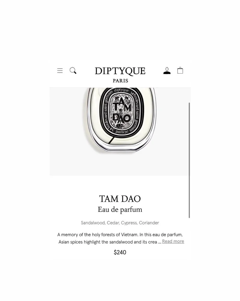 Diptyque Perfume, size No Size, photo 2