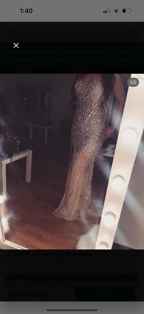 Jovani Maxi Dresses, size S / 36 / 8, photo 2
