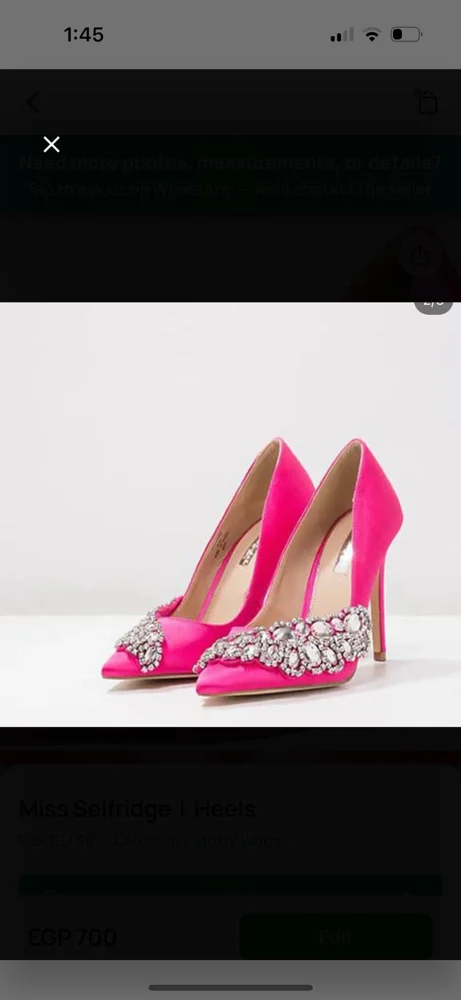 Miss Selfridge Pumps, size 36, photo 4