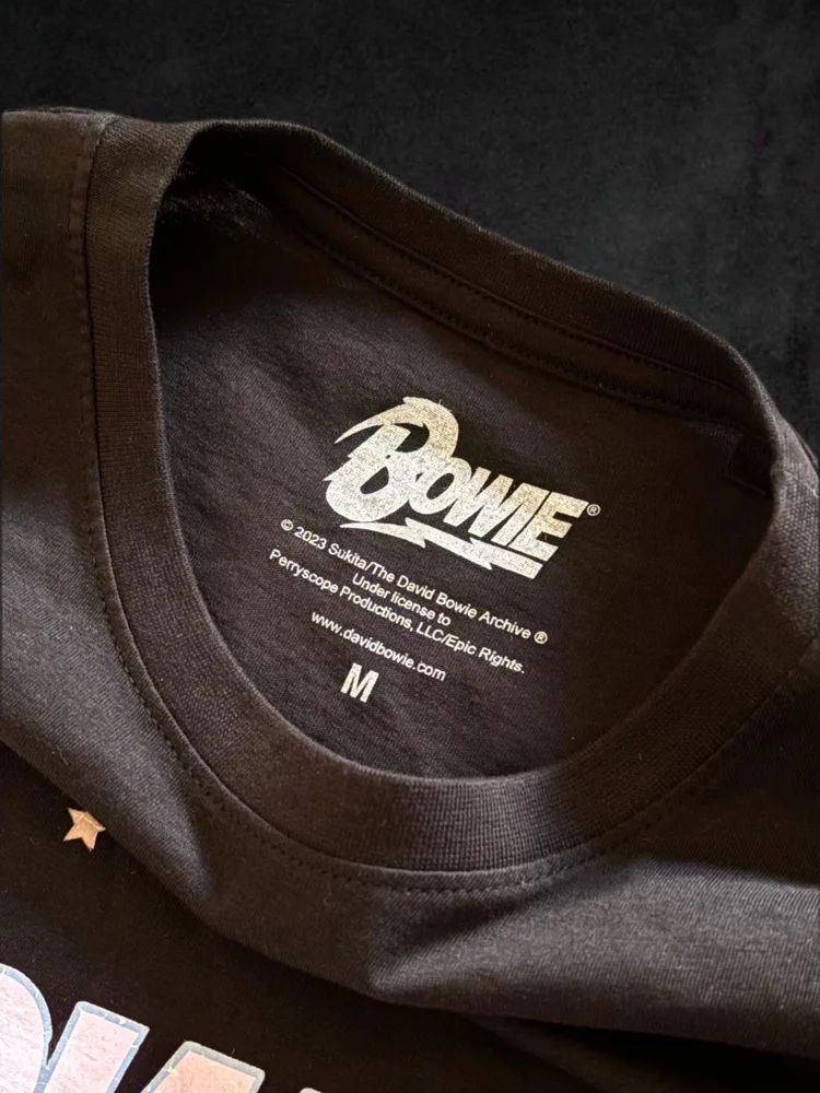 Bowie T-shirts, size L, photo 5