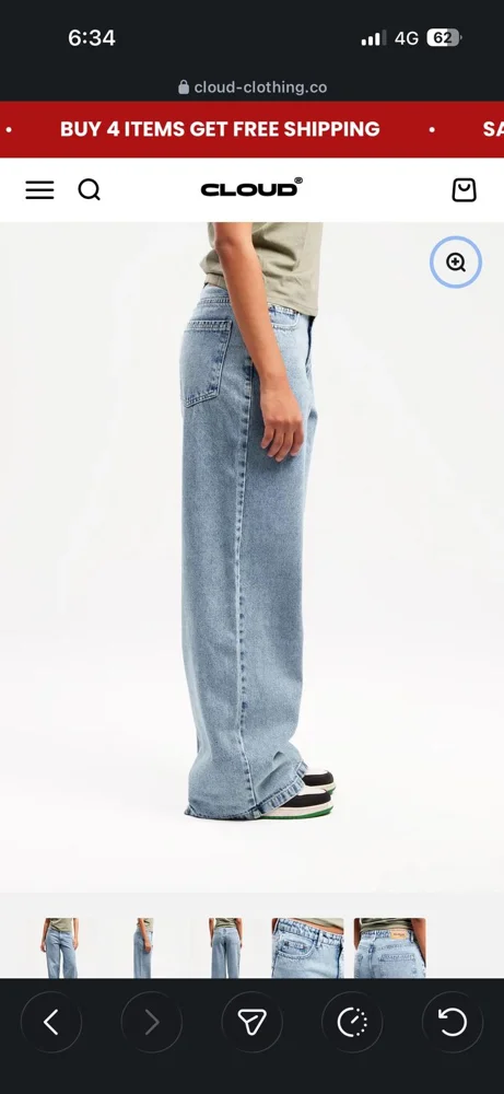 local brands Jeans, size XS / 34 / 6, photo 2