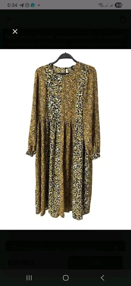 Vero Moda Midi Dresses, size M / 38 / 10, photo 5