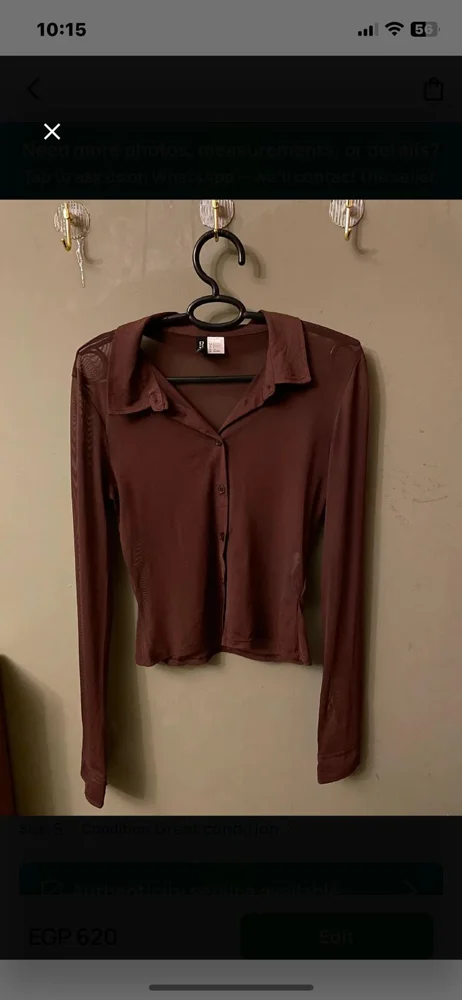 H&M Shirts, size S / 36 / 8, photo 4
