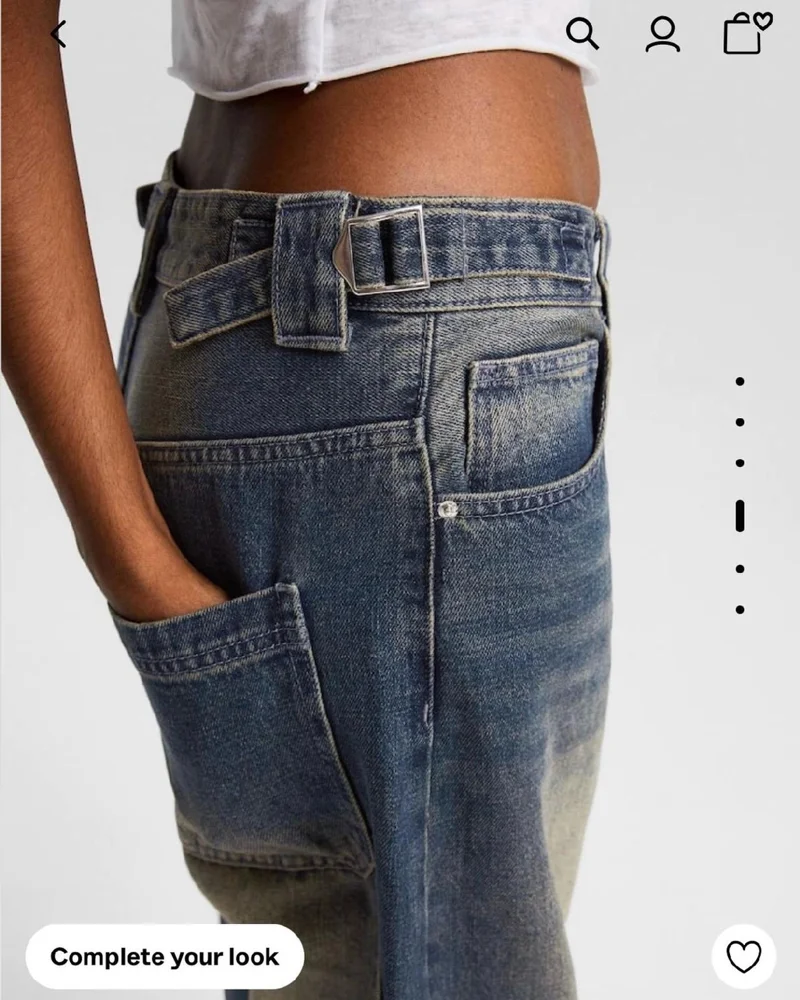 Bershka Jeans, size XL / 42 / 14, photo 3