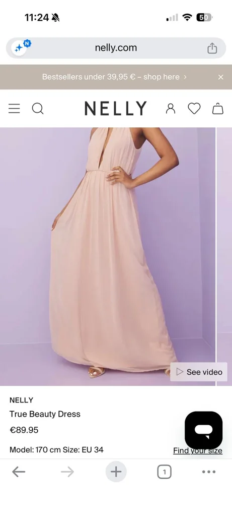 Nly by Nelly Party Dresses, size S / 36 / 8, photo 4