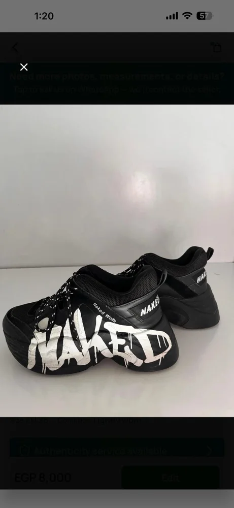 Naked Wolfe Sneakers
