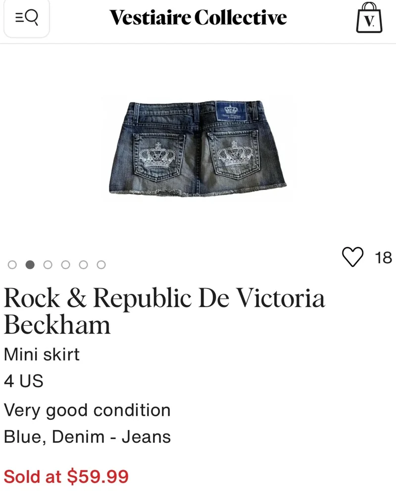 VICTORIA VICTORIA BECKHAM Skirts, size Other, photo 3