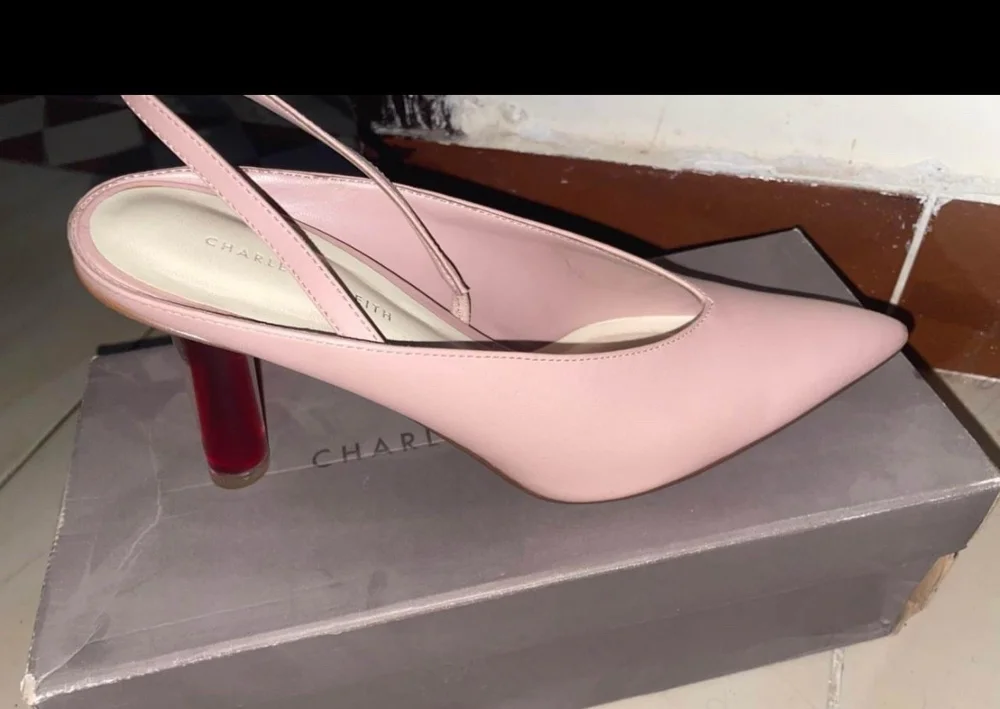 Charles & Keith Block Heels