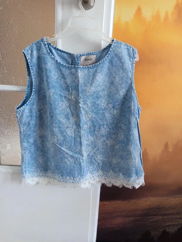Denim Co Tank Tops
