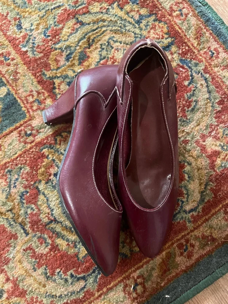 Real Leather Stiletto Heels, size 37, photo 2