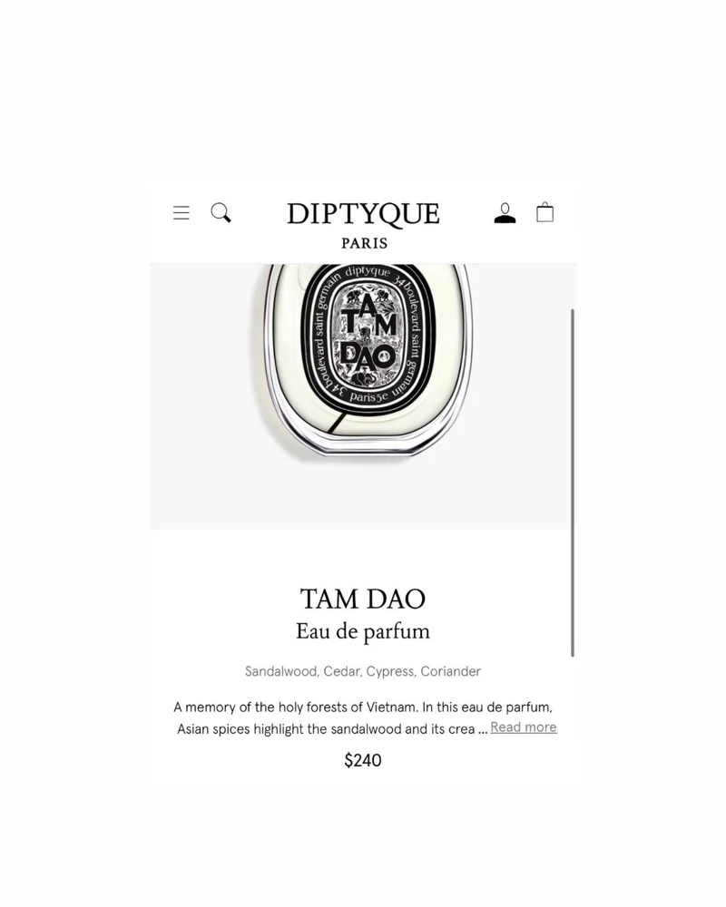 Diptyque Perfume, size No Size, photo 2
