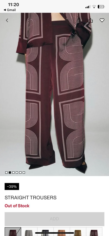 H&M Pants, size S / 36 / 8, photo 4