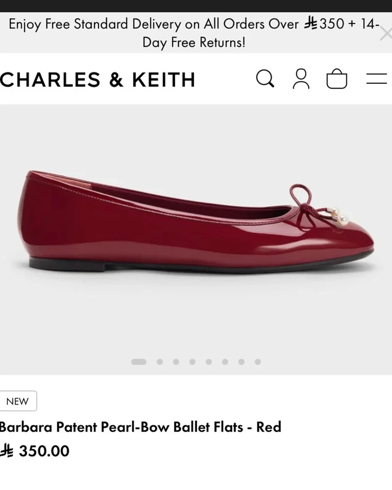 Charles & Keith Flats, size 39, photo 2