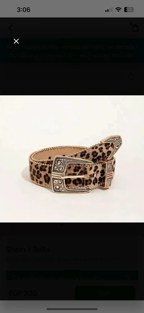 Shein Belts