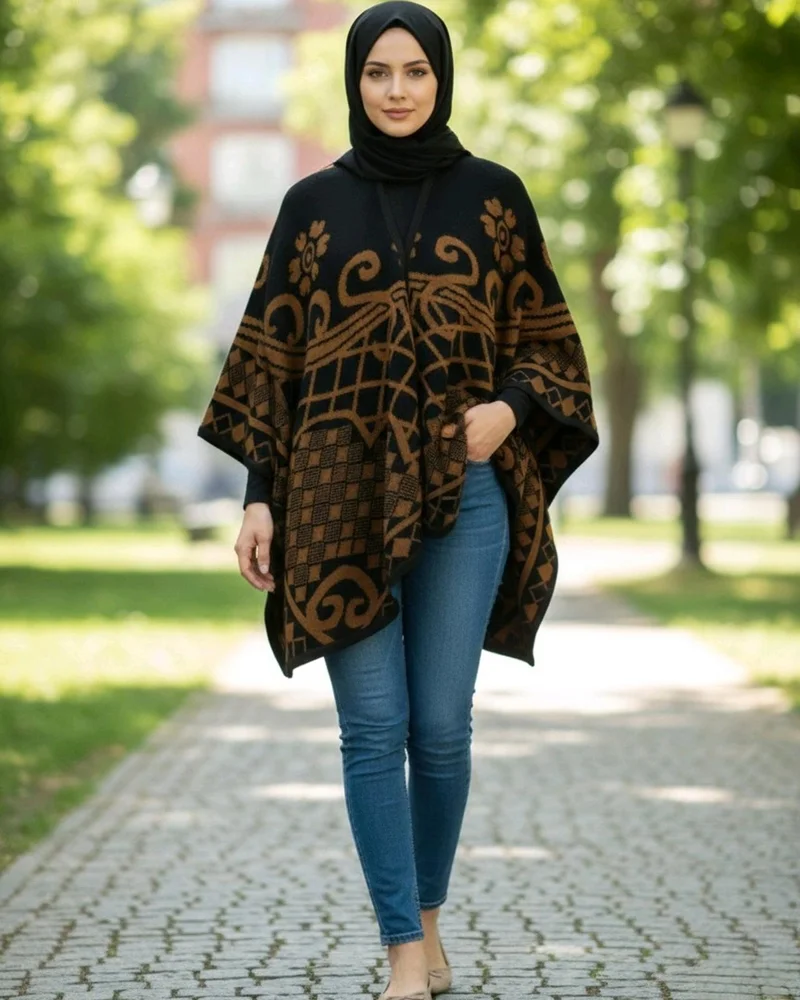 Ponchos, size One size, photo 3