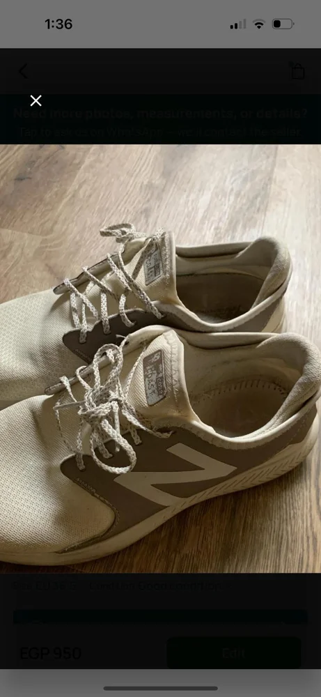 New Balance Sneakers, size 36.5, photo 4