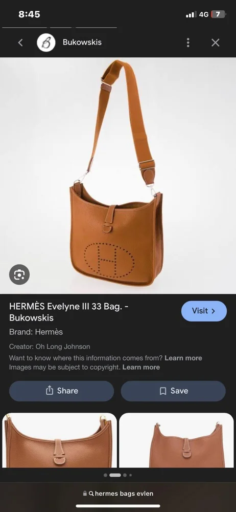 Hermès Tote Bag