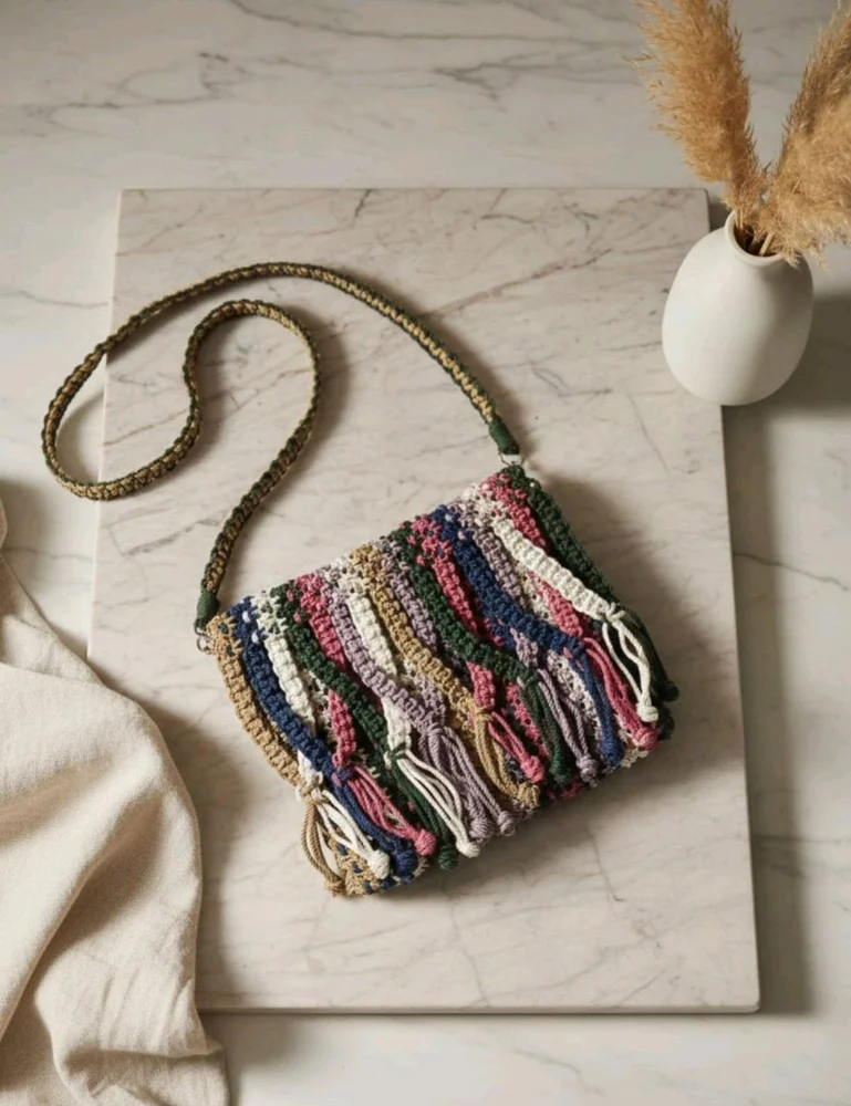 Lotus Cross-Body Bag