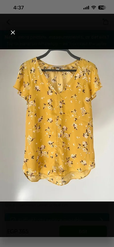 H&M Shirts, size S / 36 / 8, photo 5