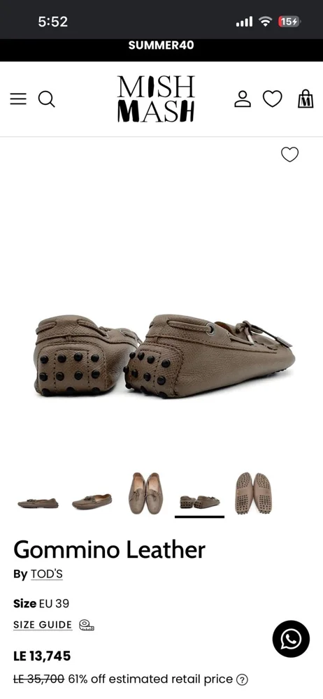 Tod's Loafers, size 39, photo 3