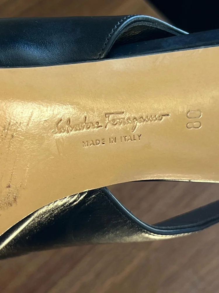 Salvatore Ferragamo Kitten Heels, size 38.5, photo 6
