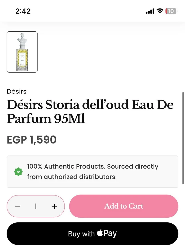 Perfume, size Other, photo 2