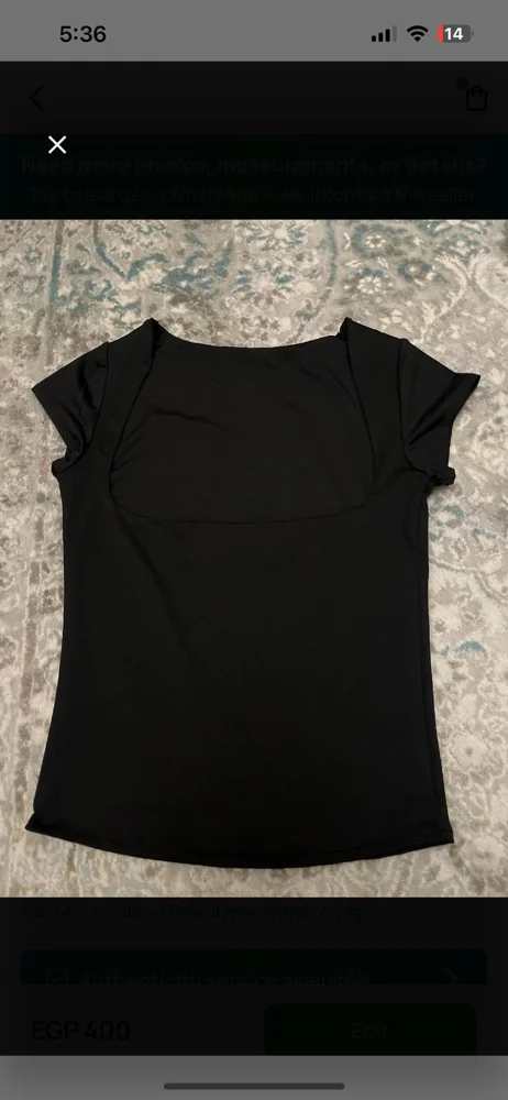 Local Open Back, size S / 36 / 8, photo 2