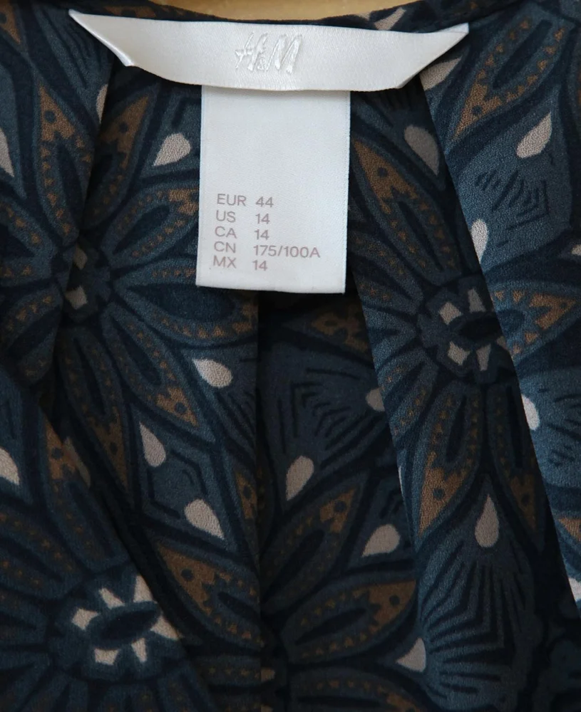 H&M Blouses, size L / 40 / 12, photo 3