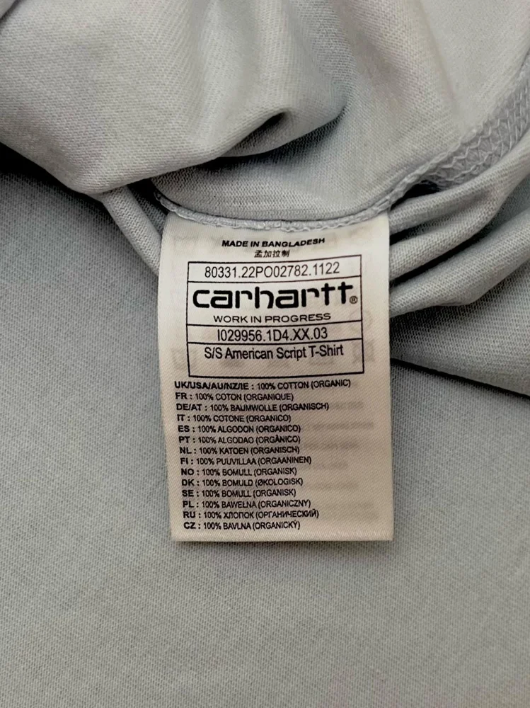 Carhartt WIP T-shirts, size S, photo 3