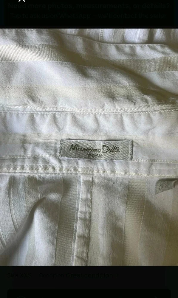 Massimo Dutti Blouses, size XXS / 32 / 4, photo 3