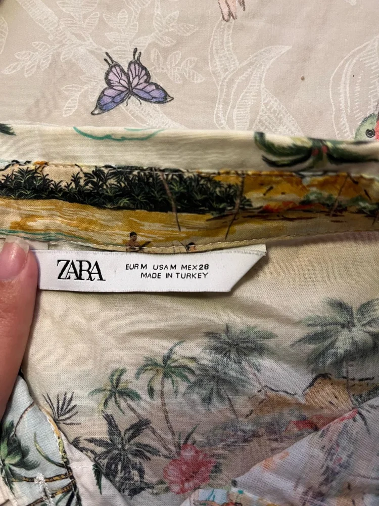 Zara Button Down Shirts, size M, photo 4