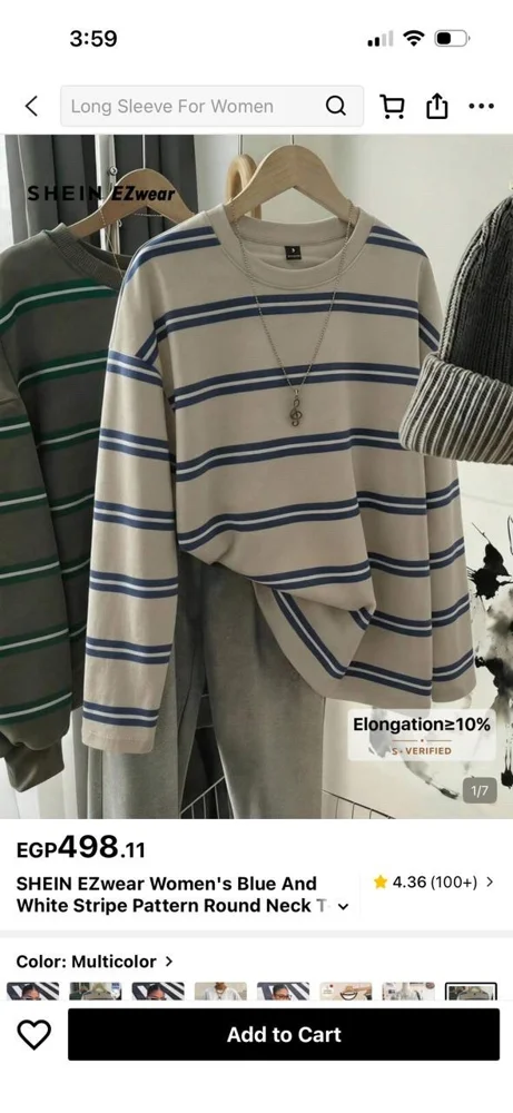 Shein Long Sleeve