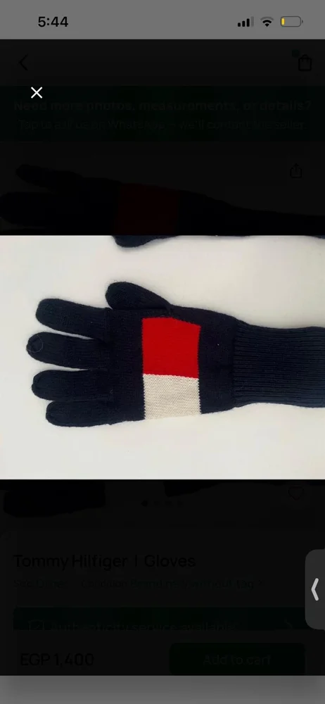 Tommy Hilfiger Gloves, size One size, photo 3